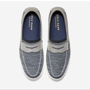 Cole Haan Men's Pinch Weekender Stitchlite Penny Loafers - Grey